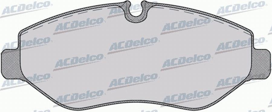 ACDelco AC845681D - Komplet Pločica, disk-kočnica www.molydon.hr