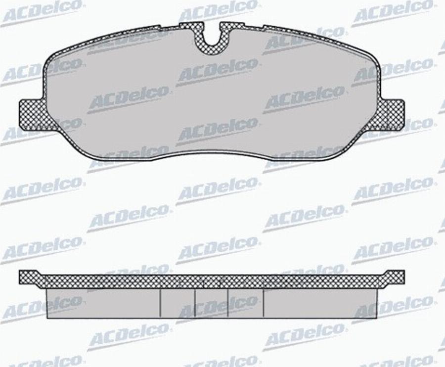 ACDelco AC848381D - Komplet Pločica, disk-kočnica www.molydon.hr