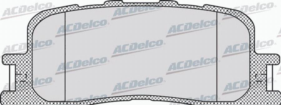 ACDelco AC872481D - Komplet Pločica, disk-kočnica www.molydon.hr