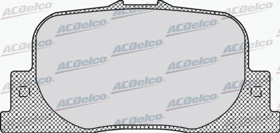 ACDelco AC872381D - Komplet Pločica, disk-kočnica www.molydon.hr