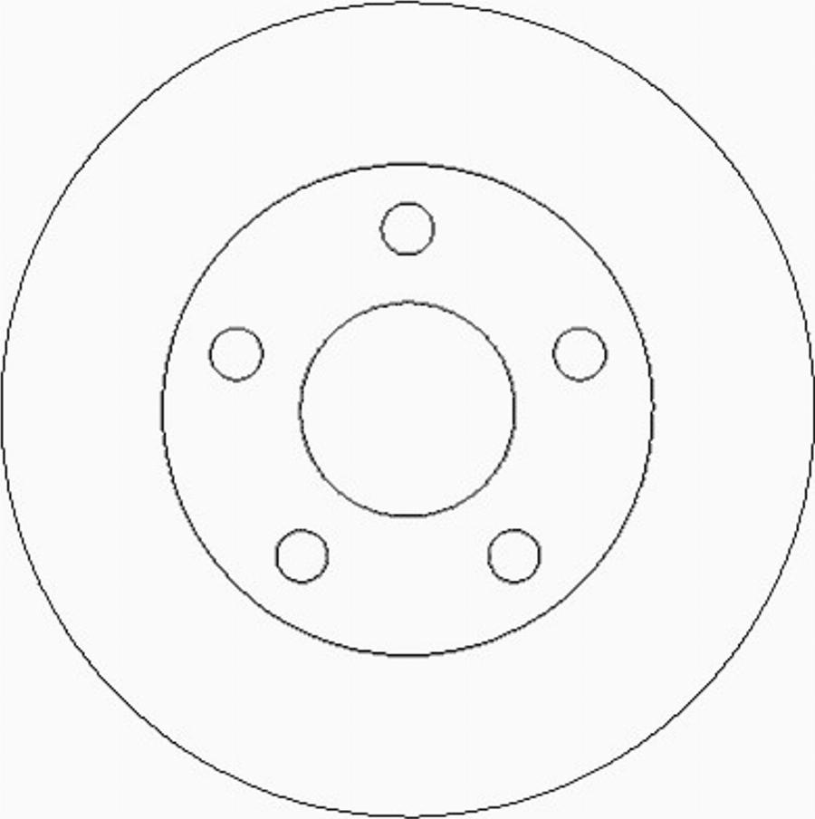 ACDelco AC2458D - Kočioni disk www.molydon.hr