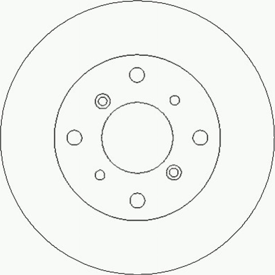 ACDelco AC2581D - Kočioni disk www.molydon.hr