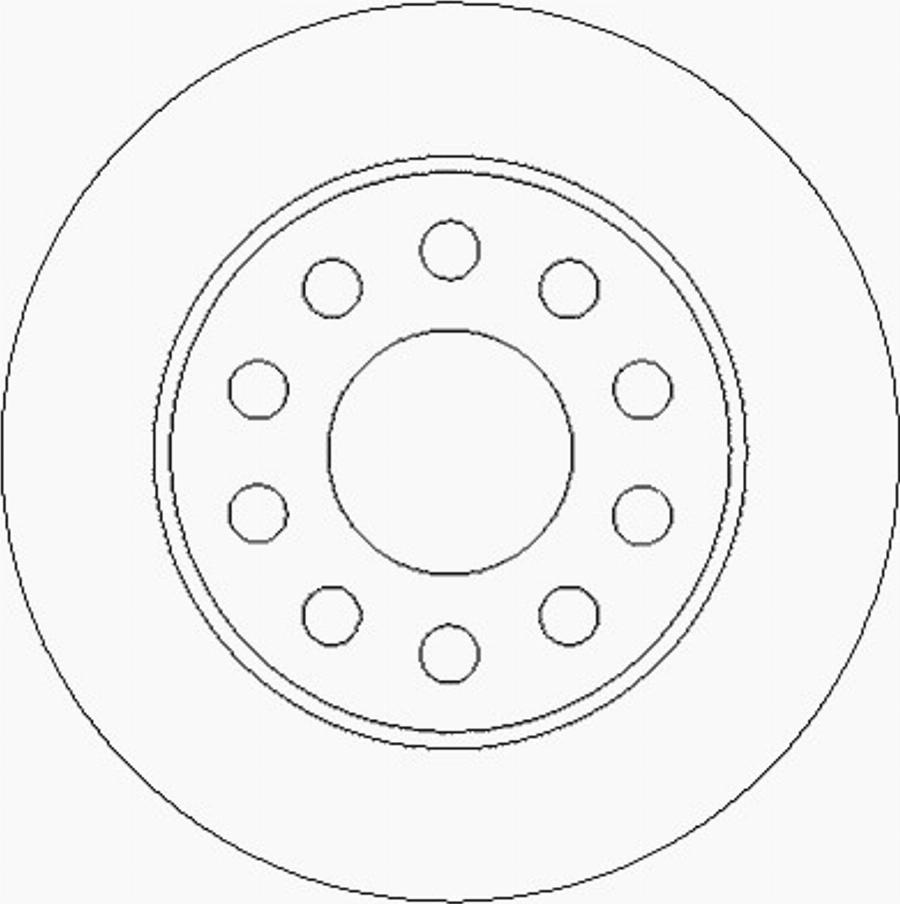 ACDelco AC2520D - Kočioni disk www.molydon.hr