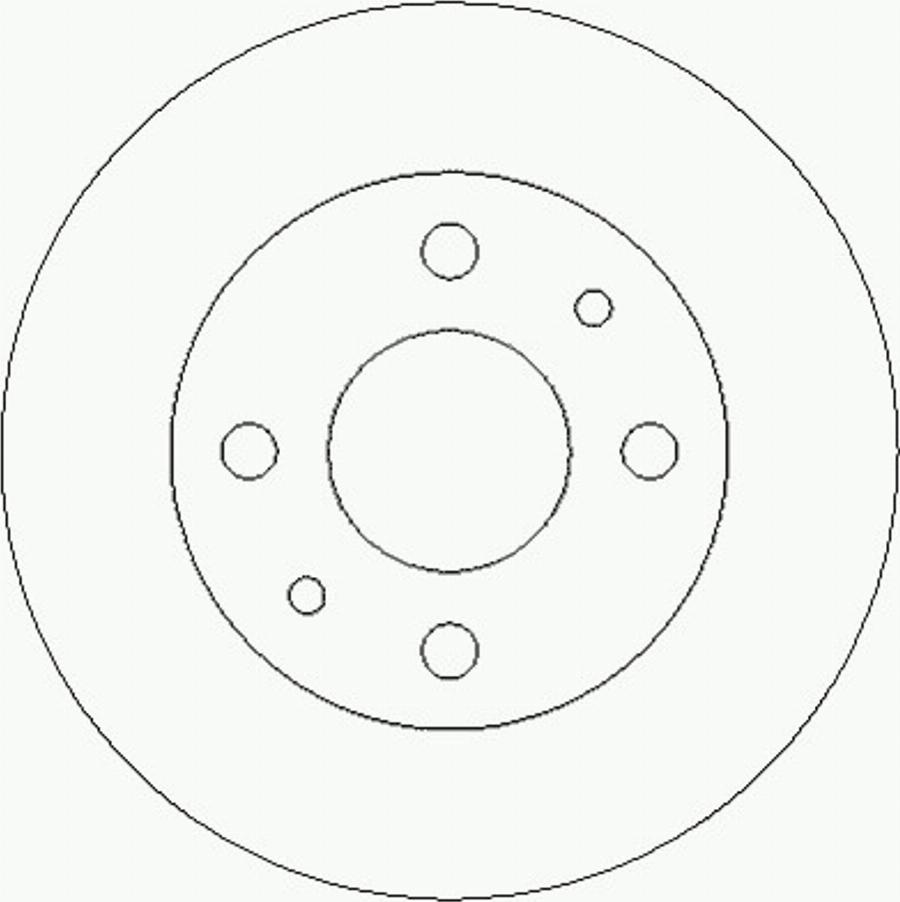 ACDelco AC2573D - Kočioni disk www.molydon.hr