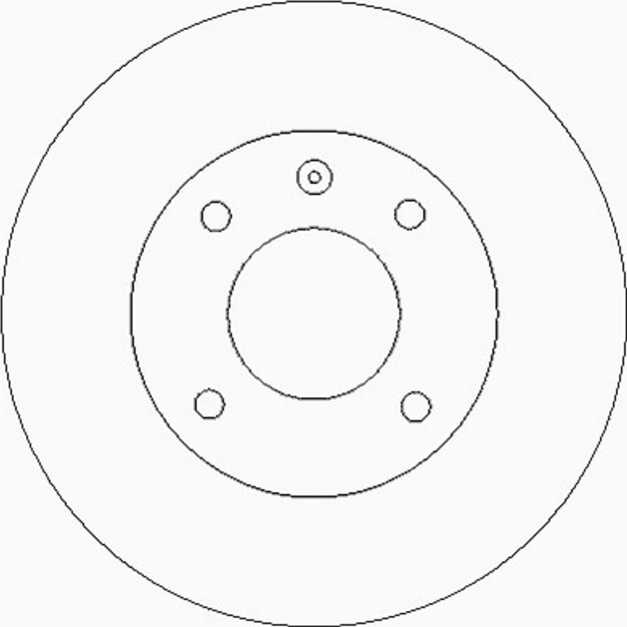 ACDelco AC2038D - Kočioni disk www.molydon.hr