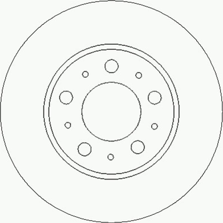 ACDelco AC2303D - Kočioni disk www.molydon.hr