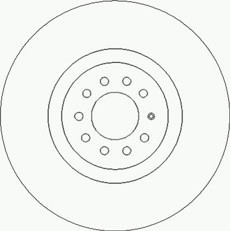 ACDelco AC2326D - Kočioni disk www.molydon.hr