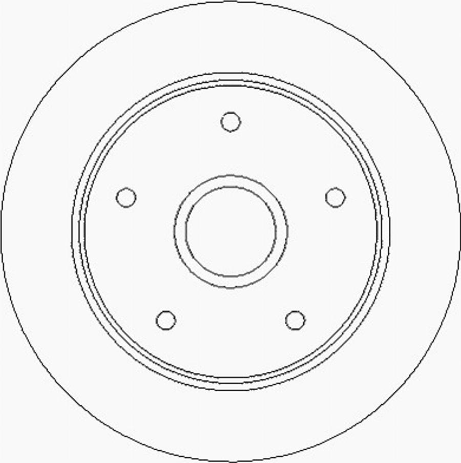 ACDelco AC2374D - Kočioni disk www.molydon.hr