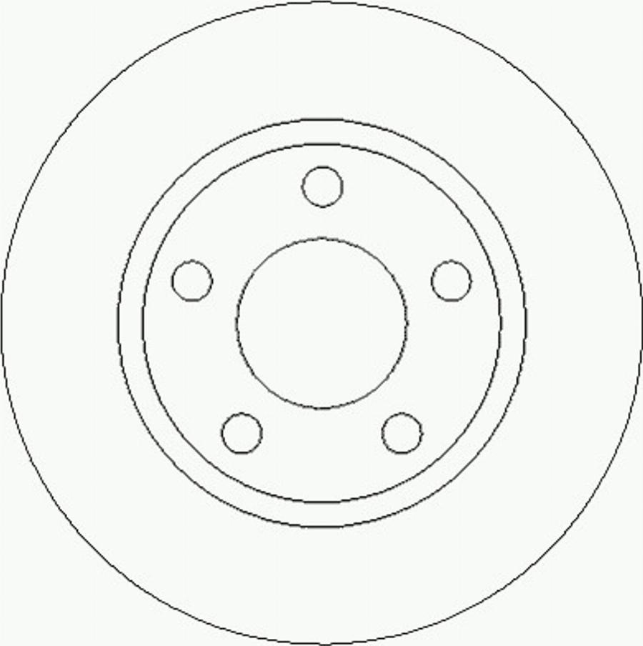 ACDelco AC2243D - Kočioni disk www.molydon.hr