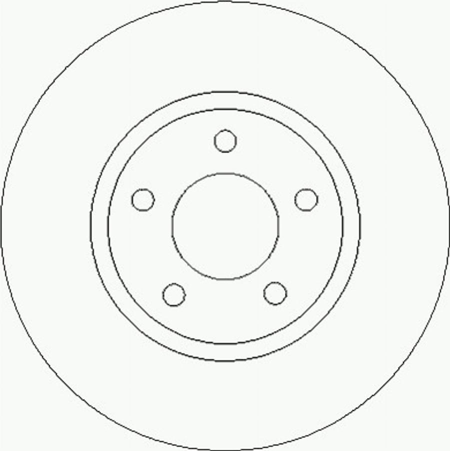 ACDelco AC2223D - Kočioni disk www.molydon.hr