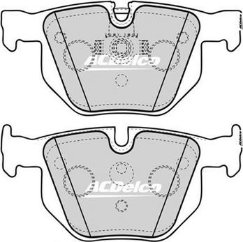 ACDelco ACD1694 - Komplet Pločica, disk-kočnica www.molydon.hr