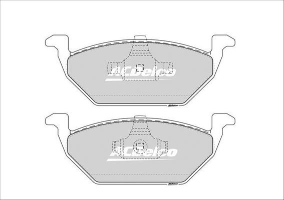 ACDelco ACD1387 - Komplet Pločica, disk-kočnica www.molydon.hr