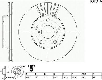 ACDelco ACDR692 - Kočioni disk www.molydon.hr