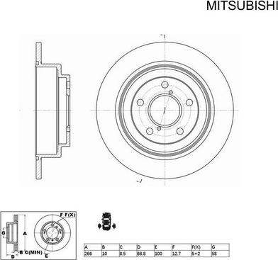 ACDelco ACDR644 - Kočioni disk www.molydon.hr