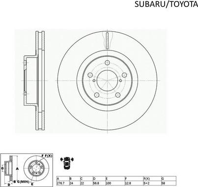 ACDelco ACDR648 - Kočioni disk www.molydon.hr