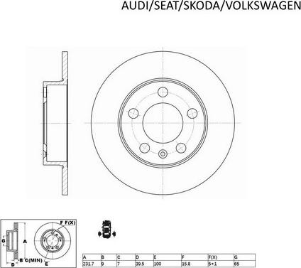 ACDelco ACDR803 - Kočioni disk www.molydon.hr