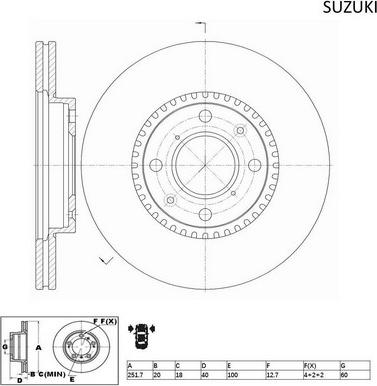 ACDelco ACDR2584 - Kočioni disk www.molydon.hr