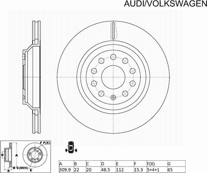 ACDelco ACDR2809 - Kočioni disk www.molydon.hr