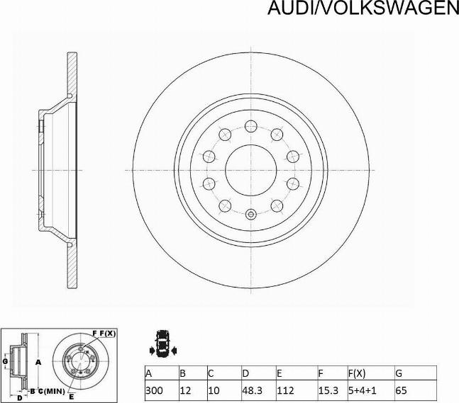 ACDelco ACDR2837 - Kočioni disk www.molydon.hr