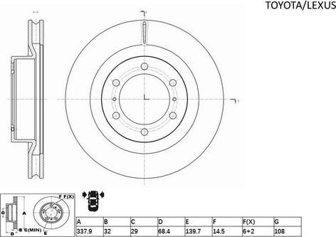 ACDelco ACDR2736 - Kočioni disk www.molydon.hr