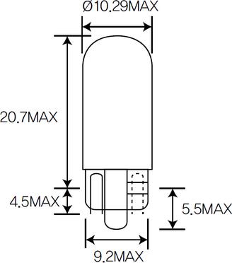 ACDelco ACT10B - Žarulja, Žmigavac www.molydon.hr