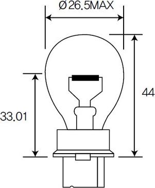 ACDelco ACT25 - Žarulja, Žmigavac www.molydon.hr