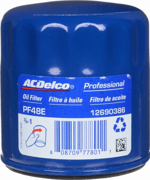 ACDelco PF48E - Filter za ulje www.molydon.hr