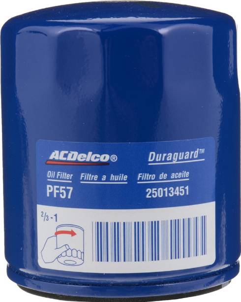 ACDelco PF 57 - Filter za ulje www.molydon.hr