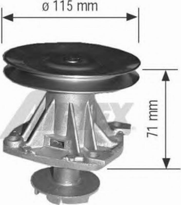 Airtex 1375 - Vodena pumpa www.molydon.hr