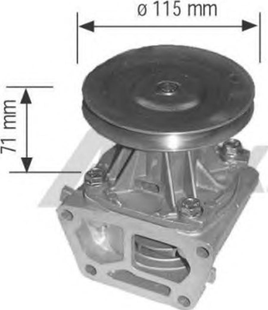 Airtex 1376 - Vodena pumpa www.molydon.hr