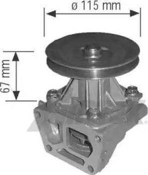 Airtex 1288 - Vodena pumpa www.molydon.hr