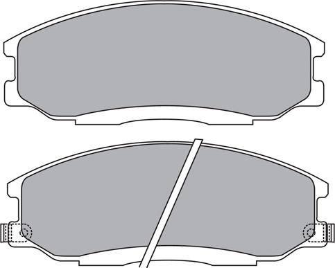 Aisin ASN-2180 - Komplet Pločica, disk-kočnica www.molydon.hr