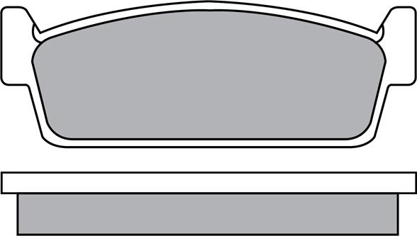 Aisin ASN-2122 - Komplet Pločica, disk-kočnica www.molydon.hr