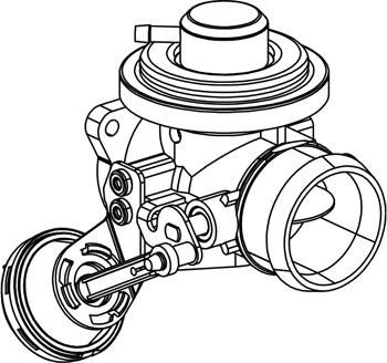 Aisin EGRAZ-7042 - EGR ventil www.molydon.hr