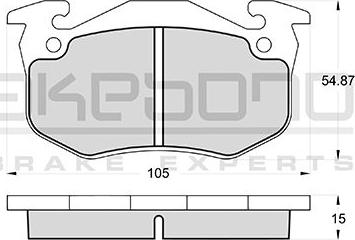 Akebono AN-4403WK - Komplet Pločica, disk-kočnica www.molydon.hr