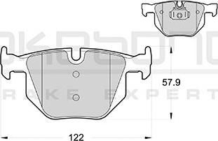 Akebono AN-4571K - Komplet Pločica, disk-kočnica www.molydon.hr