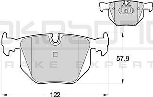 Akebono AN-4606K - Komplet Pločica, disk-kočnica www.molydon.hr