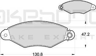 Akebono AN-4056K - Komplet Pločica, disk-kočnica www.molydon.hr