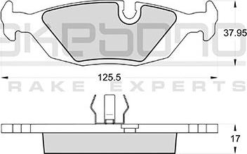 Akebono AN-4077KE - Komplet Pločica, disk-kočnica www.molydon.hr