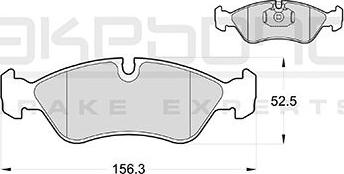 Akebono AN-4763K - Komplet Pločica, disk-kočnica www.molydon.hr