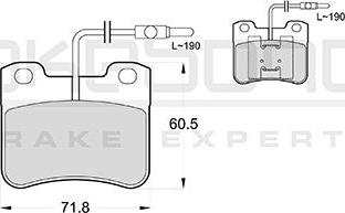 Akebono AN-4775WKE - Komplet Pločica, disk-kočnica www.molydon.hr