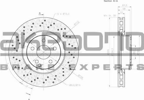 Akebono BN-0765 - Kočioni disk www.molydon.hr