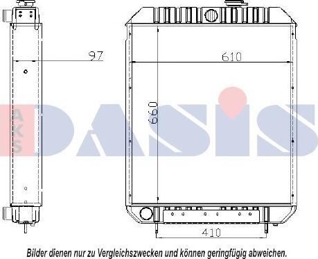 AKS Dasis 440307N - Hladnjak, hladjenje motora www.molydon.hr