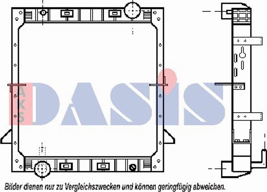 AKS Dasis 400000T - Hladnjak, hladjenje motora www.molydon.hr