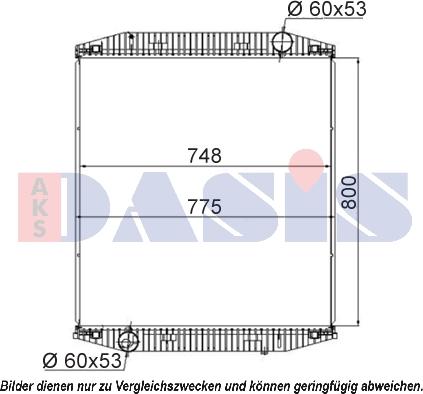 AKS Dasis 400010S - Hladnjak, hladjenje motora www.molydon.hr