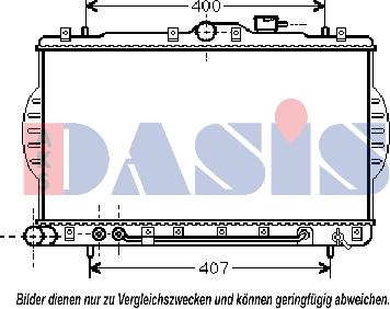 AKS Dasis 560004N - Hladnjak, hladjenje motora www.molydon.hr