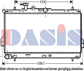 AKS Dasis 560001N - Hladnjak, hladjenje motora www.molydon.hr