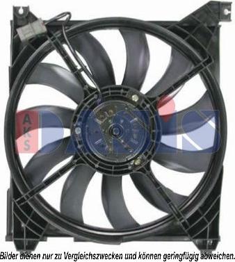 AKS Dasis 568004N - Ventilator, hladjenje motora www.molydon.hr