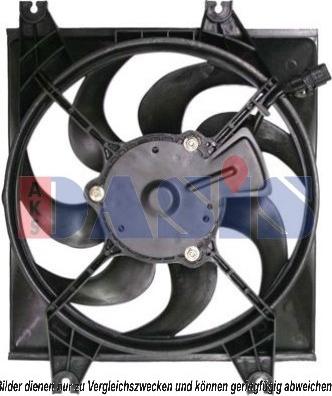 AKS Dasis 568026N - Ventilator, hladjenje motora www.molydon.hr