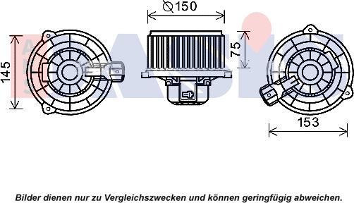 AKS Dasis 518084N - Ventilator kabine/unutrasnjeg prostora www.molydon.hr